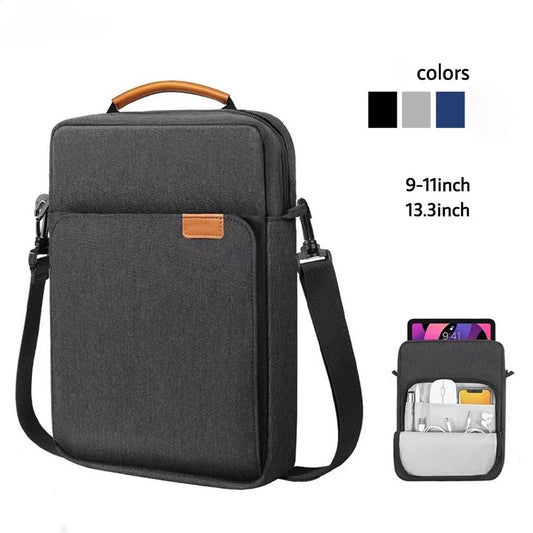 Laptop bag 13.3 inch 9-11 inch table bag waterproof wear-resistant laptop tablet bag shoulder bag