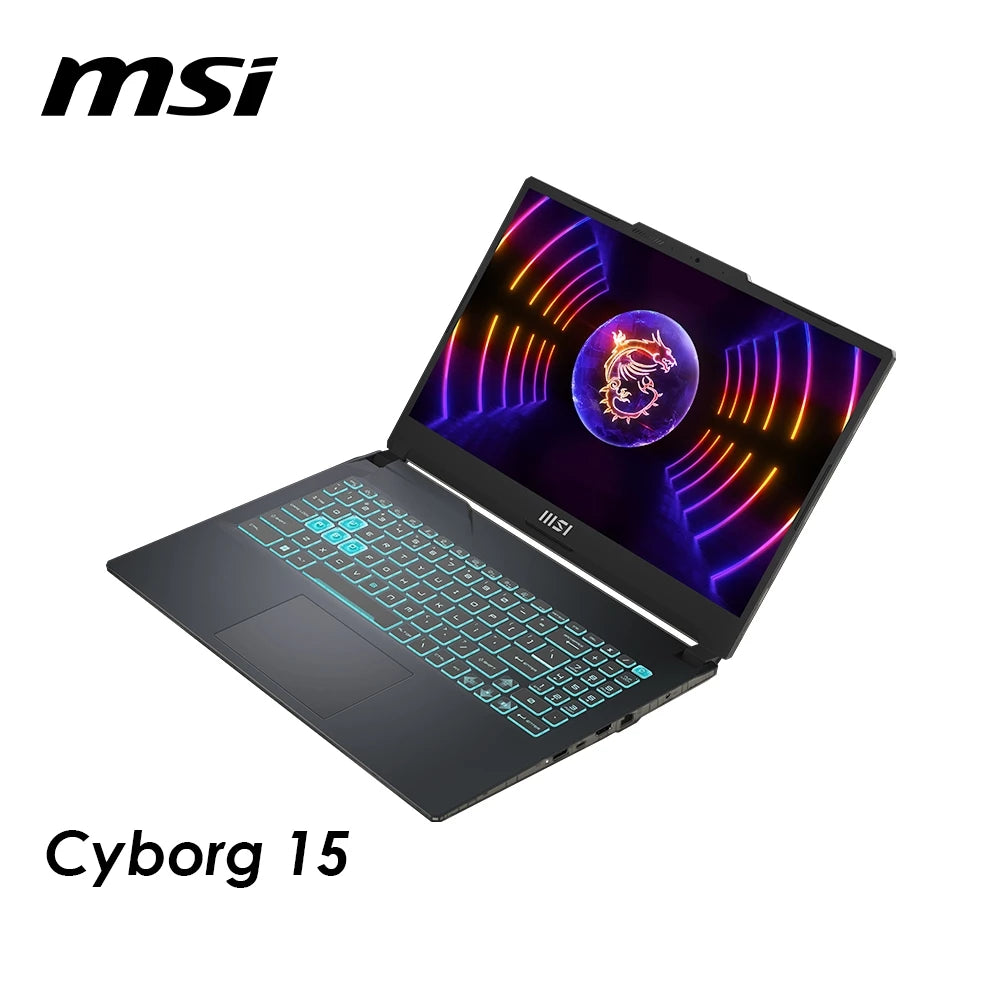 MSI Cyborg 15 A13UCK-833PH Gaming Laptop (i5-13420H / RTX™ 3050 / 512GB SSD / 15.6" FHD)